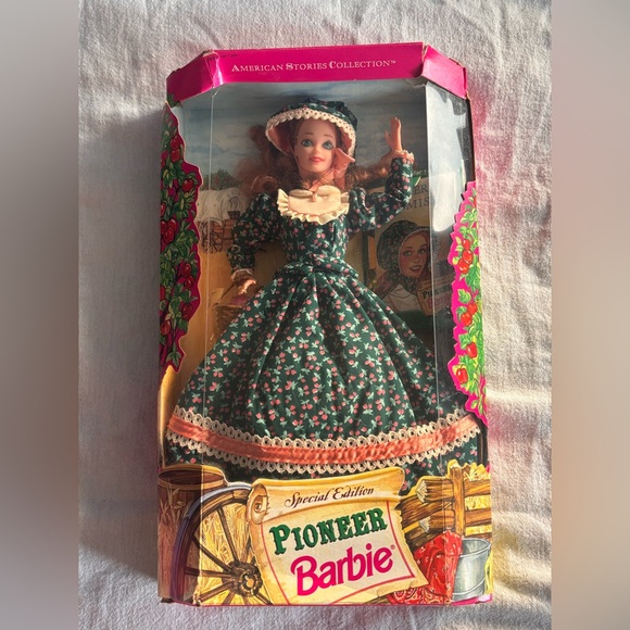Barbie Other - Vintage Pioneer Barbie Special Edition American Stories Collection Doll 1994 NEW